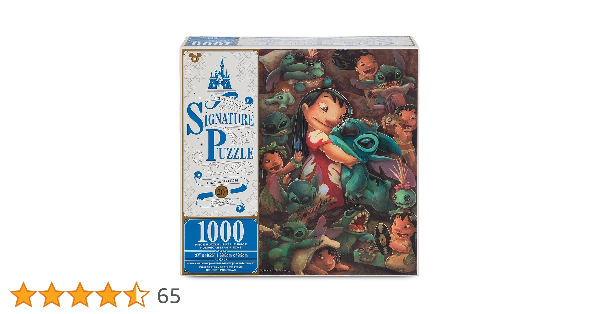 Buy Disney Lilo & Stitch 20th Anniversary Jigsaw Puzzle Online at